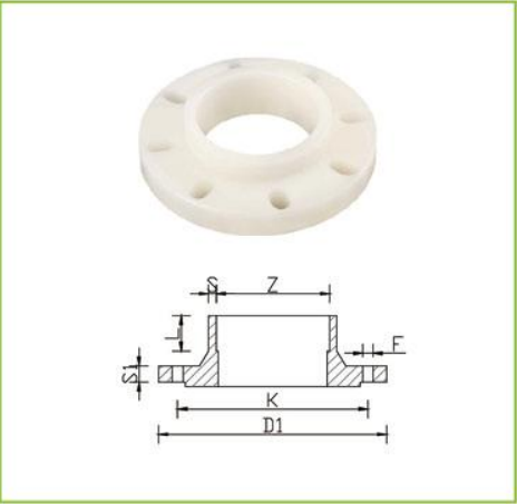 PVDF hot melt flange PVDF hot melt flange